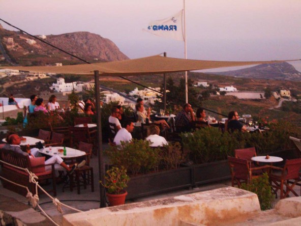 Santorini Franco's bar