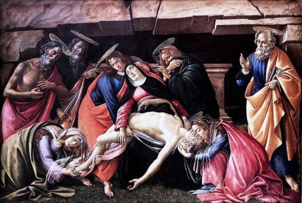 Alte Pinakothek in Munich, Pietà by Botticelli
