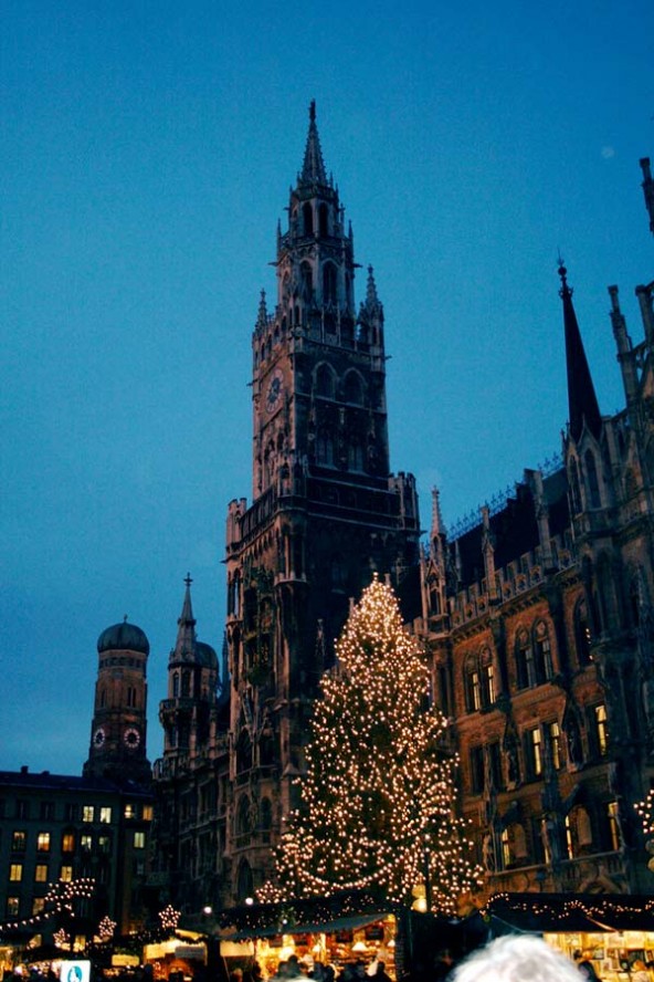 Christmas market in Marienplatz, Munich