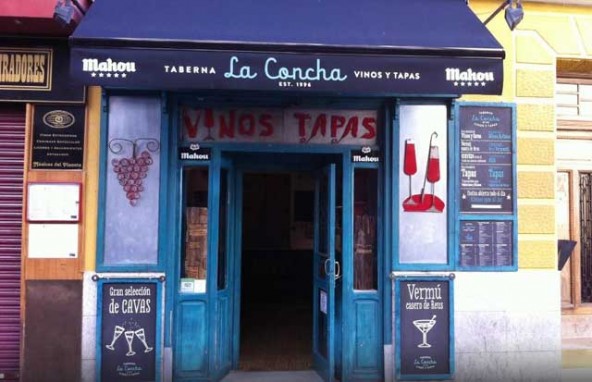 La Concha tapas restaurant in Madrid