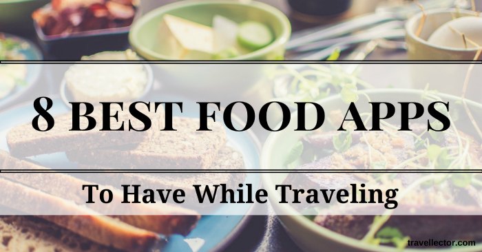 travel food app